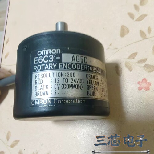 询价·E6C3-AG5C 360P/R 欧姆龙编码器，日本原装进口议价-