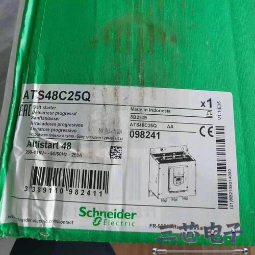 询价~特价处理施耐德ATS48C25Q软起动器，全新原装正品现货一