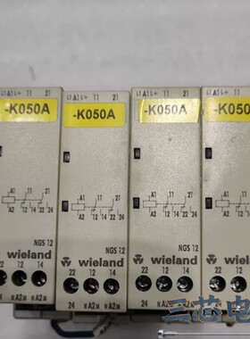 询价-wieland 继电器 NGS12 ，成色如图实物拍议价-