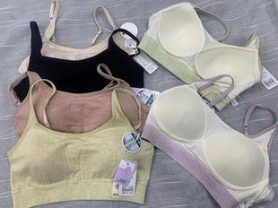 尚依芮6102女士时尚固定一体杯细带抹胸背心柔软舒适无钢圈内衣