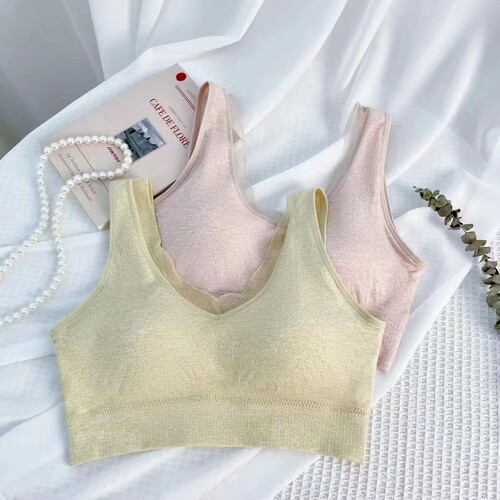 尚依芮女士莫代尔固定一体杯抹胸