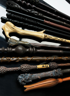 哈利波特魔杖魔法棒可施咒权杖Harrypotter正版周边法杖盲盒定制