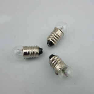 电珠 2.5V 3.8v 6V 小灯泡 灯座搭配 DIY制作 灯珠 实验 手电H79