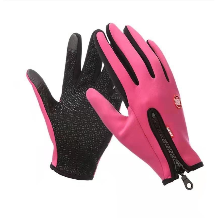 秋冬季手套男女款触屏保暖户外防寒骑车防风防水运动加绒骑行CC10