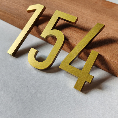 3d立体轻奢数字贴门牌号码牌储物柜号牌英文字母标识牌亚克力定制