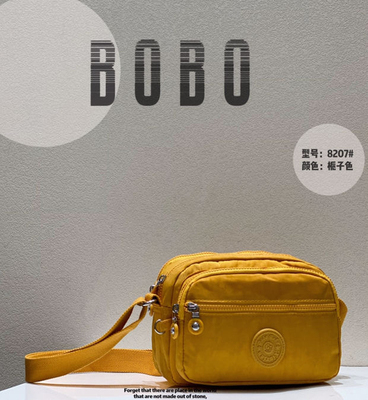 博卜8207斜挎包多层次休闲包防水牛津布出行小包包简约轻便百搭