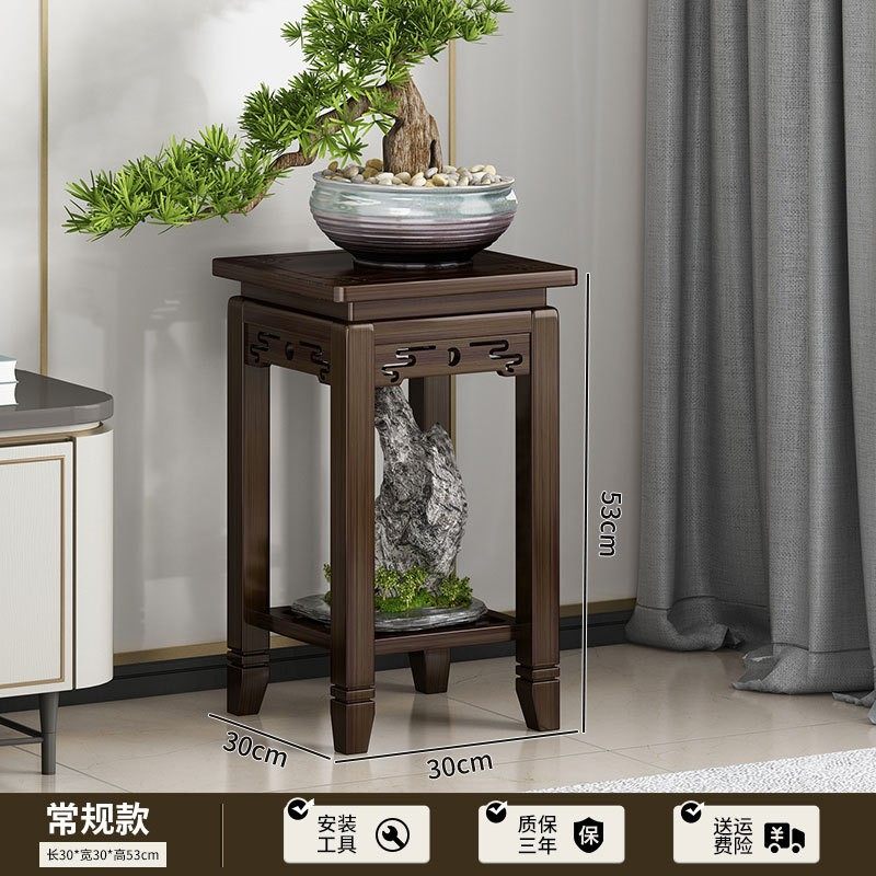 花架客厅置物架落地花台花几室内花盆架仿古中式吊兰架楠竹花EC72,住宅家具,供桌,淘宝优惠券,粉丝福利购,淘宝优惠卷