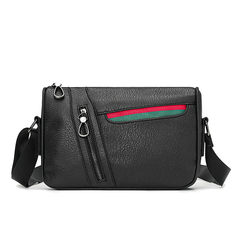 2026品牌新款男士单肩包休闲百搭斜挎包时尚潮流小方包跨境海外包