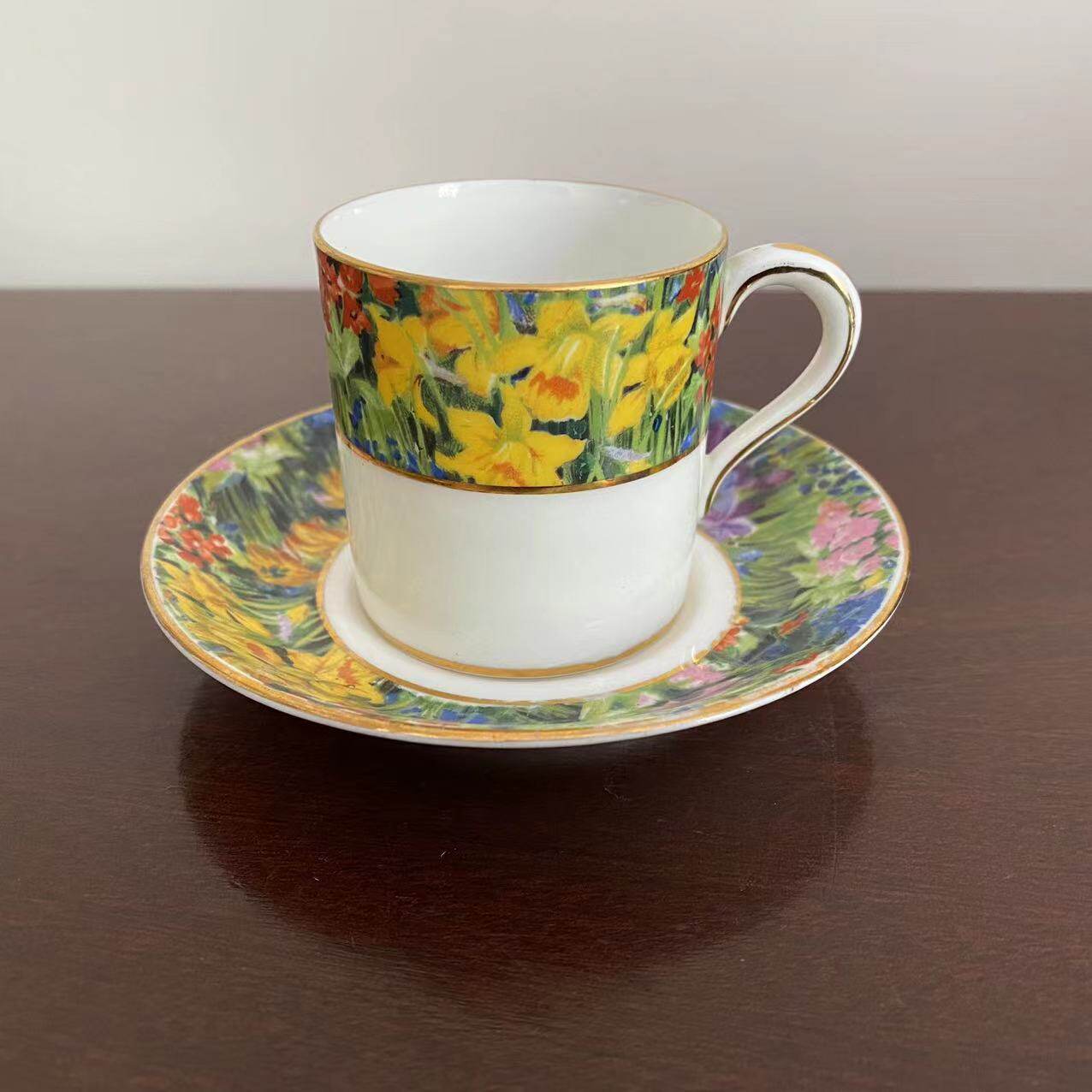Paragon 帕拉贡 1935年古董浓缩咖啡杯 英国老瓷器 收藏下午茶杯