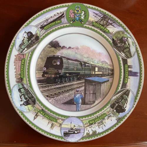 Coalport 科尔波特 Southern Railway 南方铁路限量收藏碟 纪念盘