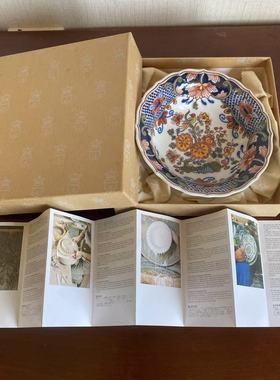 Makkum 荷兰陶瓷名镇 稀有彩色手绘花鸟原盒证书收藏碟 挂盘 赏盘