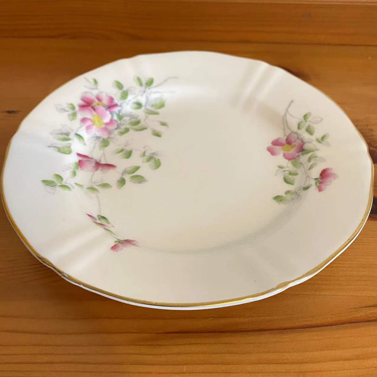 Royal Worcester 皇家伍斯特 1932年手绘甜品碟 英国收藏古董瓷盘