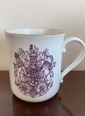 Royal Worcester 伍斯特 1981年皇家婚礼查尔斯收藏杯 纪念马克杯