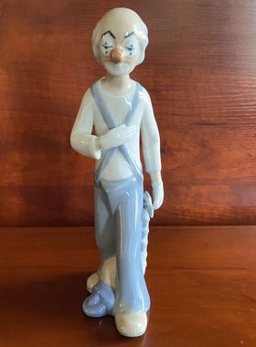 Casades 卡萨德 SPAIN西班牙小丑瓷偶 中古摆件瓷娃娃 收藏瓷人物