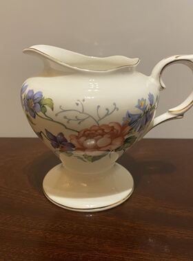 Crown Staffordshire 皇冠斯塔福德郡 英国骨瓷收藏奶壶 装饰花瓶