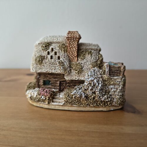 Lilliput Lane 英国 80年代收藏 Watermill 水力磨坊手工微缩小屋