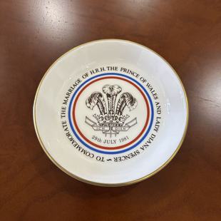 Royal Worcester 皇家伍斯特 1981年皇家婚礼纪念收藏碟 限量赏盘