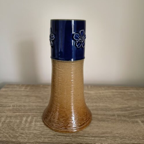 Royal Doulton 皇家道尔顿 1922年产 Lambeth 兰贝斯陶瓷手工花瓶