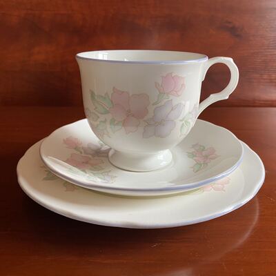 Sadler 赛德勒 Romance 60年代 英国收藏下午茶杯 骨瓷摩卡咖啡杯