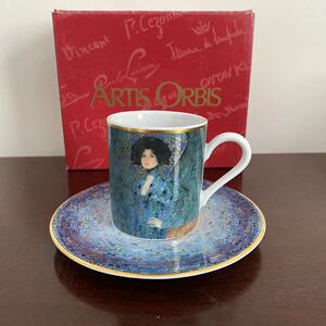 Goebel 高宝 德国油画作品茶杯 Gustav Klimt 艾米尔弗洛基咖啡杯