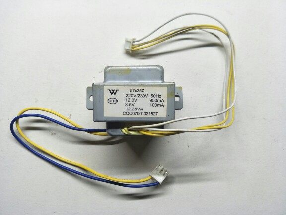 格力空调内机板4线4孔变压器57×25c,12v,8.5v