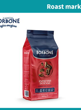 CAFFE BORBONE/保博尼精品浓香多沫100%罗布斯塔咖啡豆1kg深烘焙