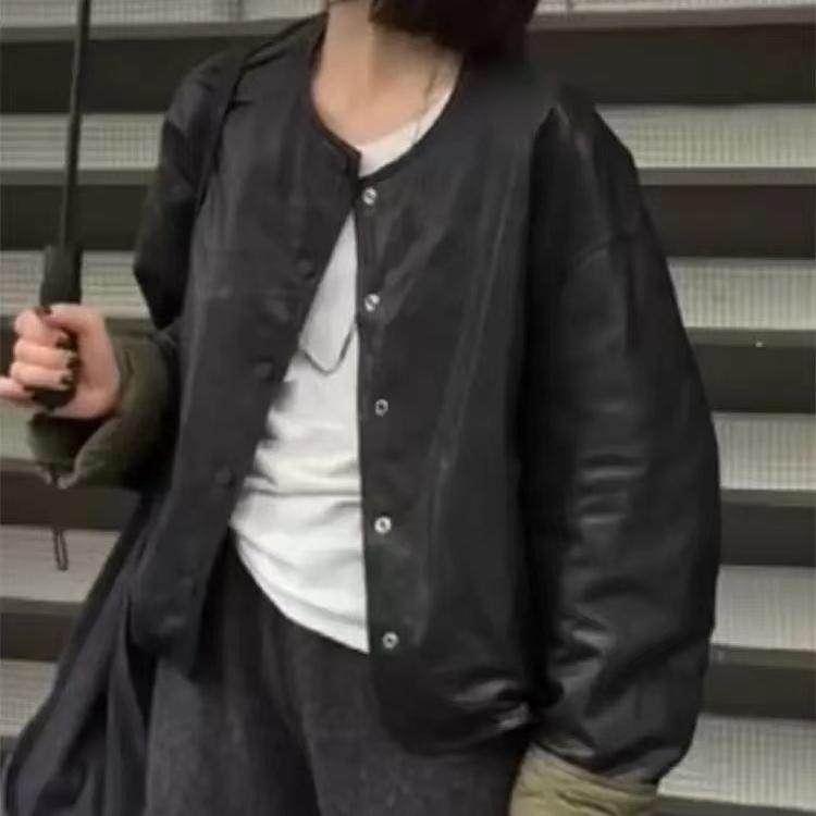 两面穿进口绵羊皮短款皮衣