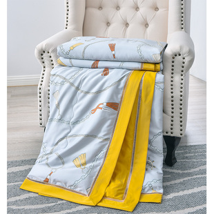 杉杉家纺臻丝缎蚕丝被3斤空调被锦缎夏凉被QFS-12128工会礼品定制