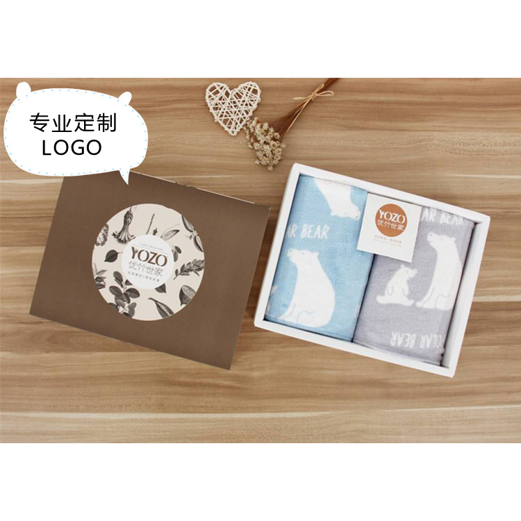 防滑条纹实用洗脸面巾定制logo