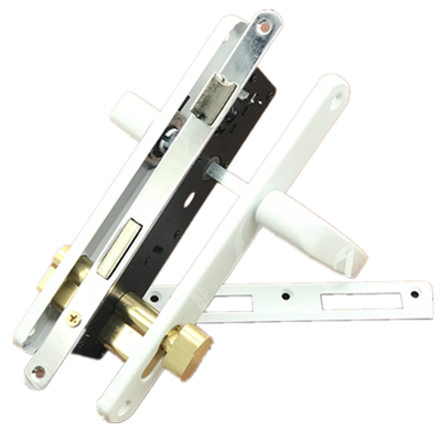 孔距塑料门阳台把手锁