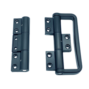 折叠门合页拉手配件上下折叠左右折叠门窗五金合页铰链玻璃窗拉手