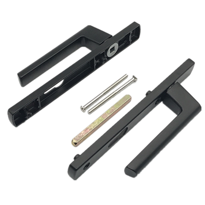 老式把手断桥铝孔距门锁