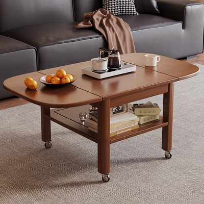 可移动折叠茶台小户型家用小推车