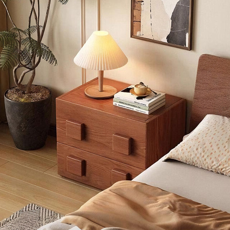 复古卡门柜化妆柜组合落地床头柜