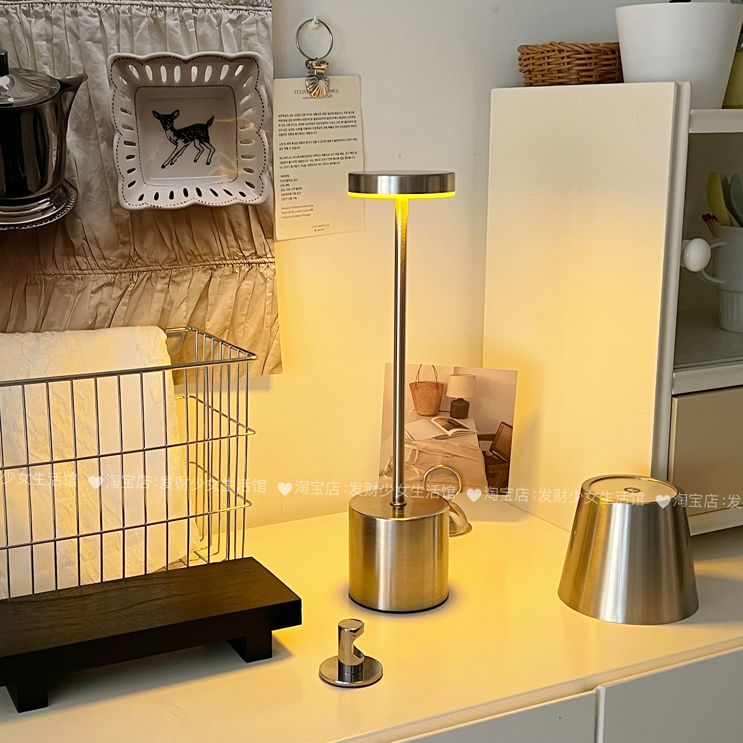 氛围灯户外露营夜灯充电触摸灯