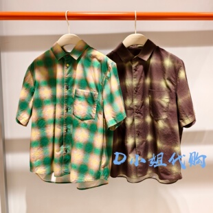 衬衫 AQ4211550 535 男童女童休闲短袖 新款 小江南蓬马童装 2026夏装