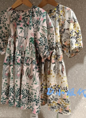 126313307C Mlatin马拉丁2026夏装新款女童休闲连衣裙 539