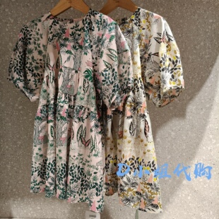 126313307C 新款 女童休闲连衣裙 539 Mlatin马拉丁2026夏装