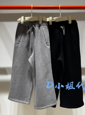 AP0E11070 小江南蓬马童装2025秋装新款男童女童休闲长裤 595