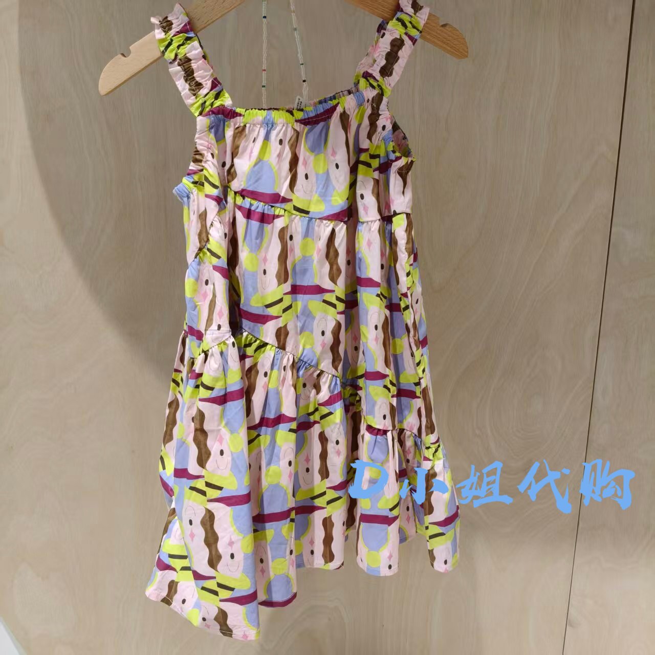 126423108A Mlatin马拉丁2026夏装新款女童休闲连衣裙 569