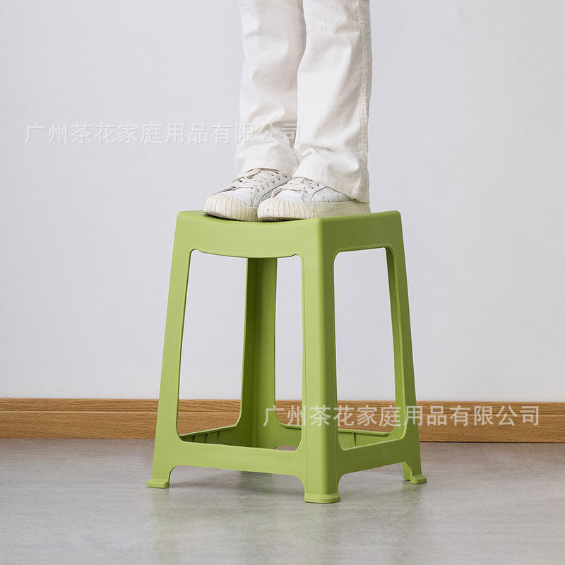 茶花凳子35cm塑料加厚成人椅凳