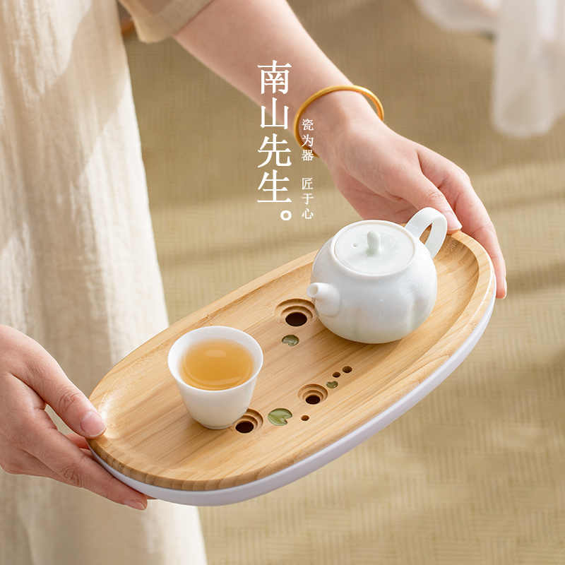 家用小型茶托盘储水式干泡台