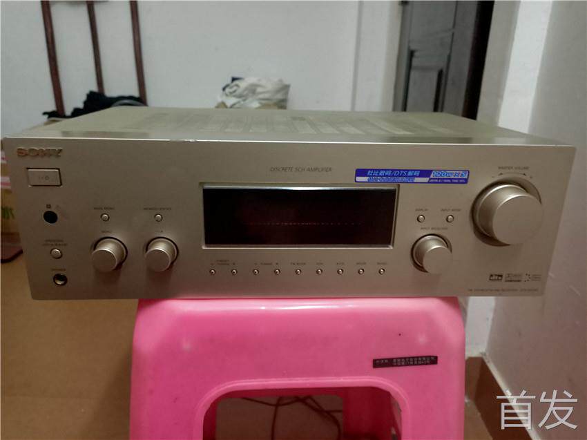 二手音响 索尼STR-DE590 功放机5.1声道DTS解码 家用手机电视通用