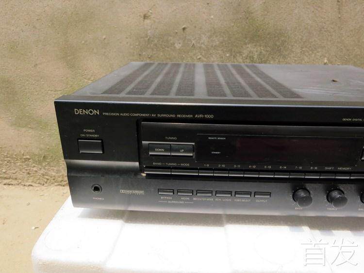 二手原装天龙AVR-1000 功放机三肯功放管5.1声道音响家庭影院进口图片