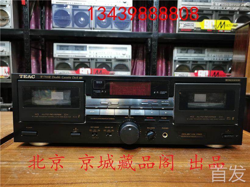 95成新日本原装进口TEAC第一音响 W-700R 卡座 磁带机 磁带播放器