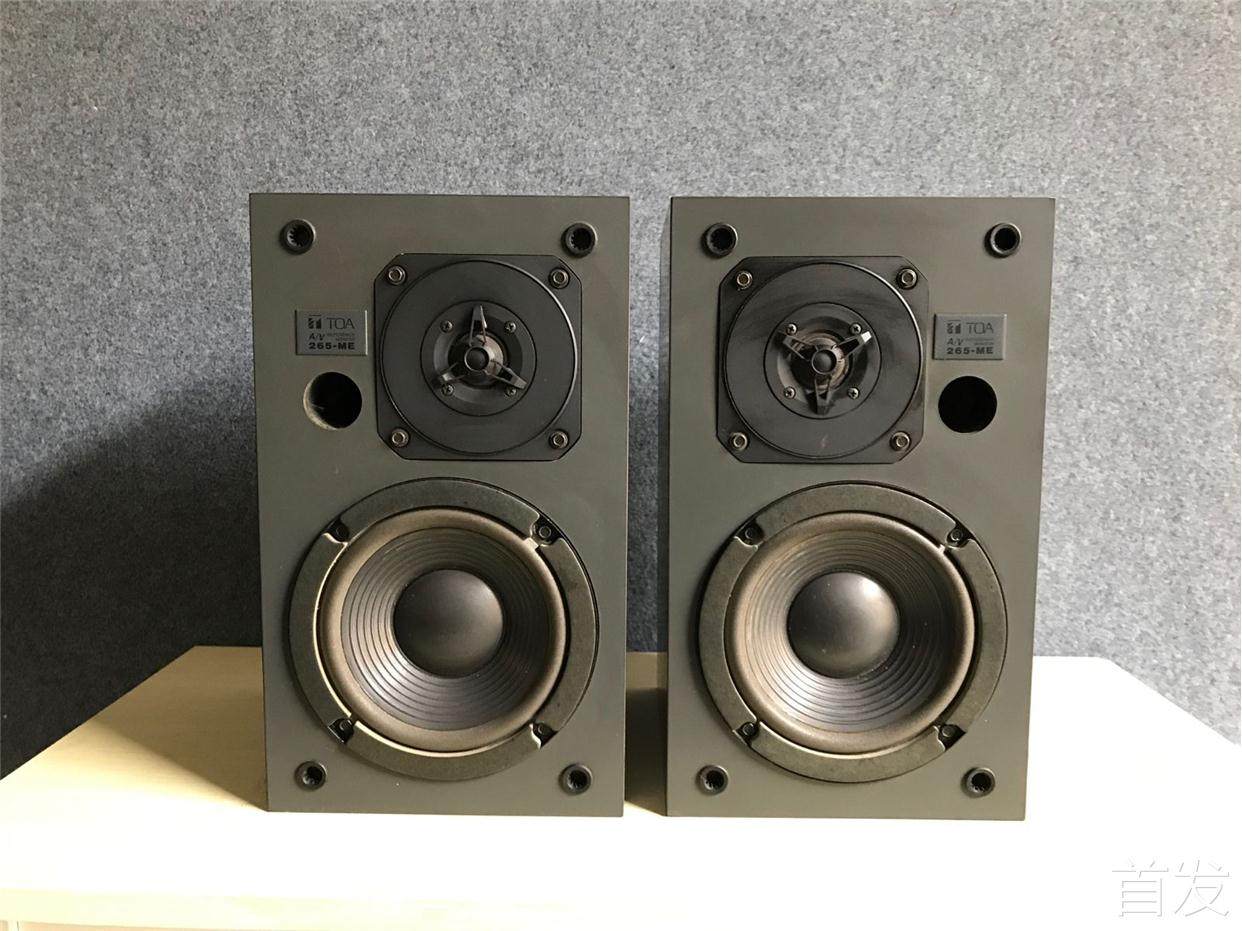 原装日本TOA265发烧书架音箱 二手hifi书架..