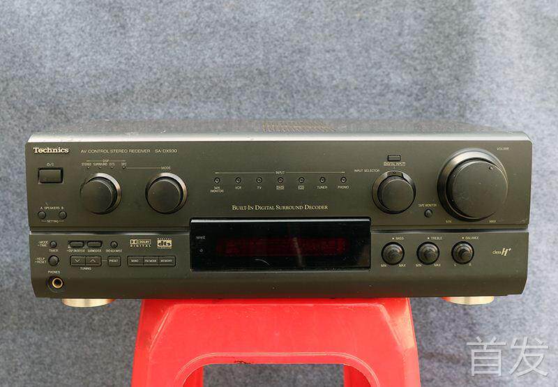 原装进口hifi松下dx930 5.1声道dts杜比解码光纤输入家用功放机.
