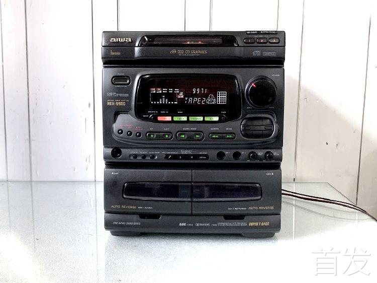 二手德明电子爱华组合音响主机NSX-550G主机功能全好..