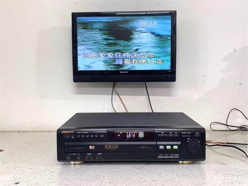 二手德明电子新科VCD机三碟机SVCD380功能好..