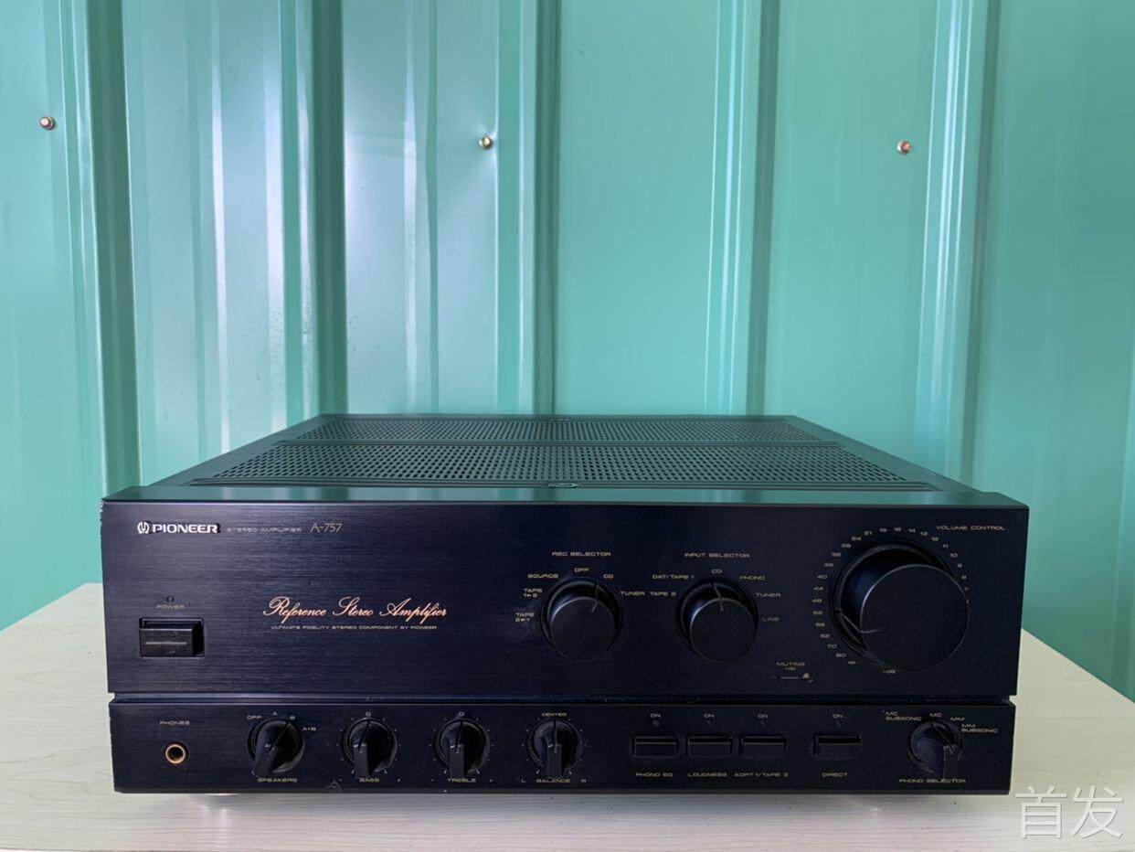 原装日本先锋A757高端发烧纯功放 先锋a757 进口纯功放..